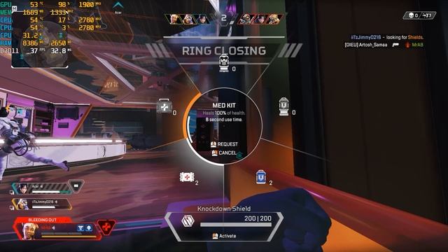 ✅ Apex Legends Gameplay ✅ 1080p ✅ Ryzen 5 5600G Vega 7 🔴 (Without Overclocked) смотреть онлайн