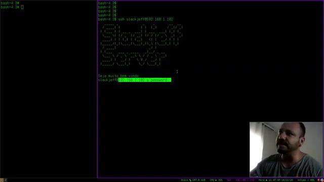 Mensagem no SSH + motd смотреть онлайн