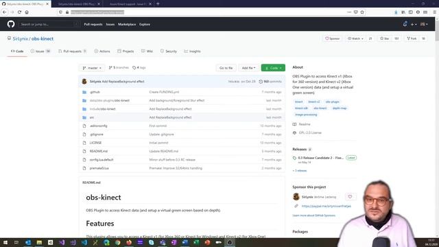 Faux Green Screening with OBS and Azure Kinect 🎬 смотреть онлайн