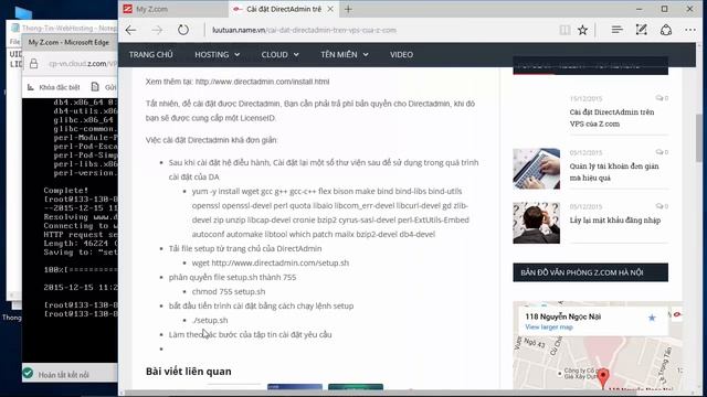 Cài đặt Directadmin trên hệ điều hành mẫu Centos 6.7 - Z.com смотреть онлайн