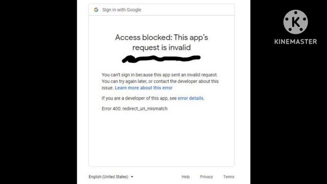 Fix Access blocked: This app's request is invalid Problem | Access Blocked: Example app sent invali смотреть онлайн