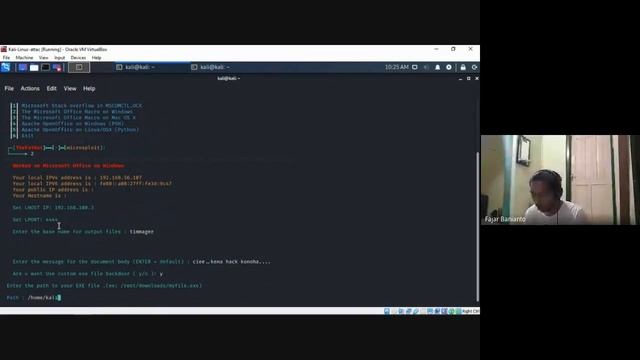 Lab 7: “Hacking Windows Server 2012 with a Malicious Office Document Using TheFatRat” смотреть онлайн