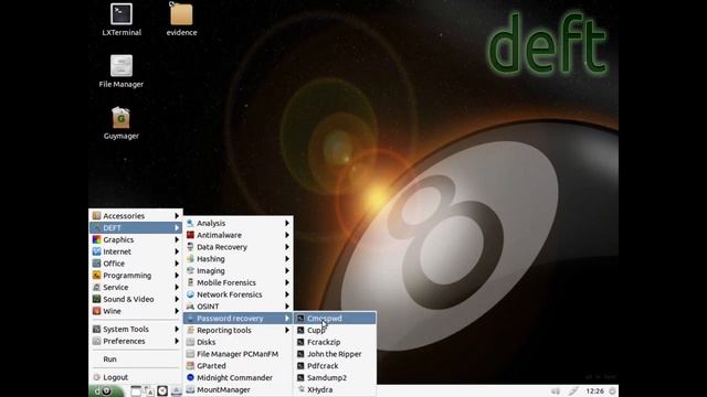 DEFT Linux 8 (Digital Evidence & Forensic Toolkit) - Demo смотреть онлайн
