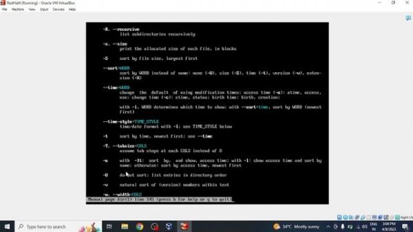 RHEL 9 Basics (Red Hat Enterprise Linux 9) - Basic Commands