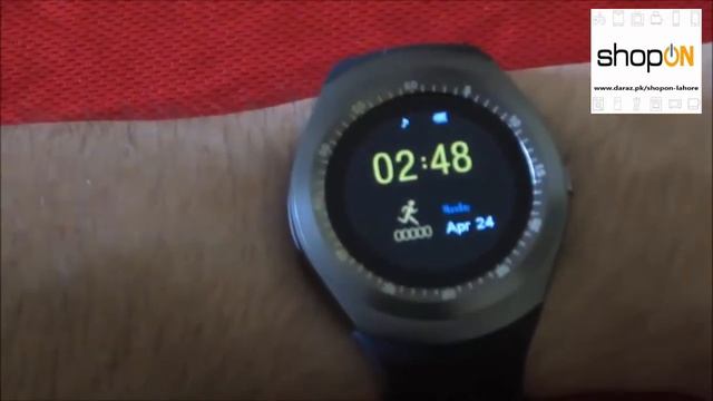 Smart Watch Y1 With GSM Slot For IOS And Android смотреть онлайн