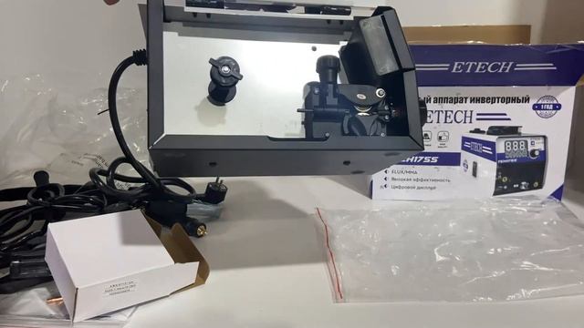 Обзор сварочного полуавтомата ETECH TEH-175S смотреть онлайн