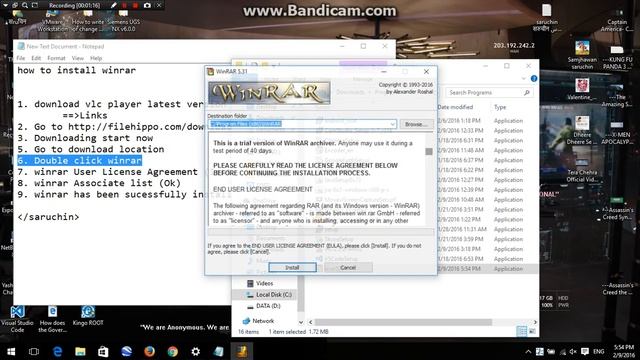 how to install winrar in windows смотреть онлайн