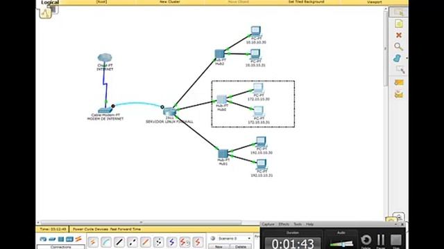 TECNOBÁ - MONTANDO SERVIDOR LINUX FIREWALL - APRESENTAÇÃO DO TRABALHO смотреть онлайн