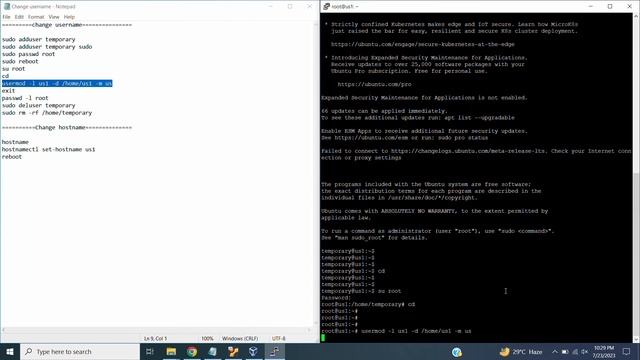 How to Change username in ubuntu смотреть онлайн