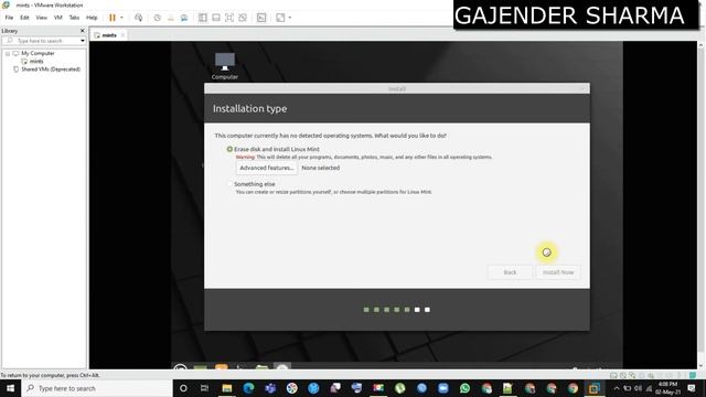 How to install Linux Mint 20 on VMWare Workstation смотреть онлайн