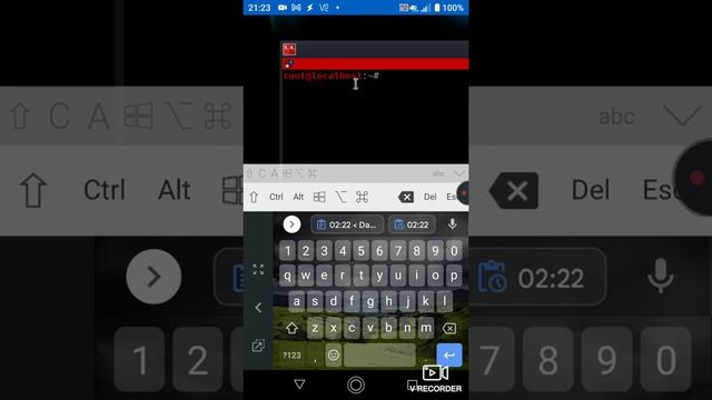 Kali Linux NetHunter on Android 10 mobile. смотреть онлайн