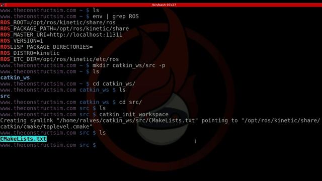 [ROS In 5 Minutes] 001- How to create a ROS Catkin Workspace смотреть онлайн
