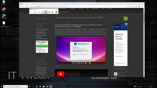 Windows 10 - Texte vorlesen lassen anstatt sie selber zu lesen смотреть онлайн