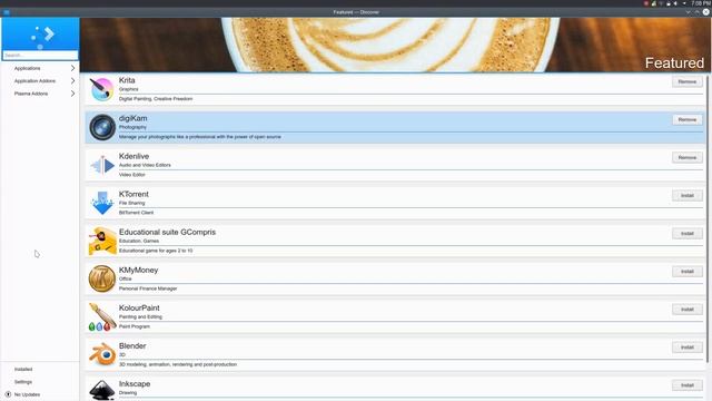 KDE Neon 5.12 - Eating Linux Crow смотреть онлайн