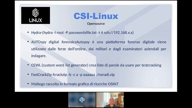 Webinar: Csi linux for cyber intelligence смотреть онлайн