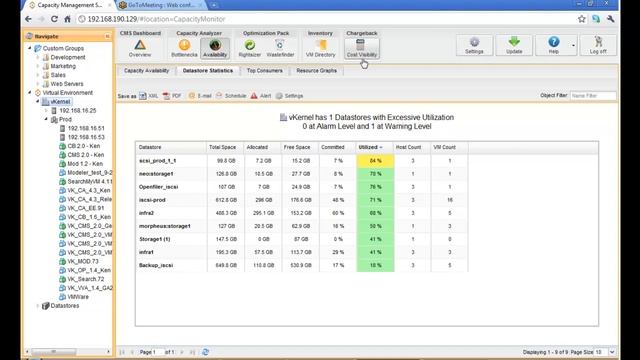 VKernel Capacity Management Suite: VMware Virtualization Management / Optimization - DABCC TV #35 смотреть онлайн