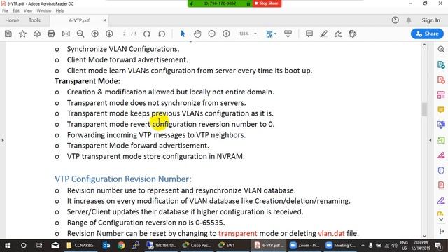 CCNA-Lecture5- Inter-VLAN Routing and VTP смотреть онлайн