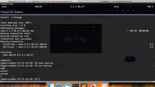 Session 03 - Managing Files and Directories - 03 Adding Data to Files Using cat and Redirect смотреть онлайн