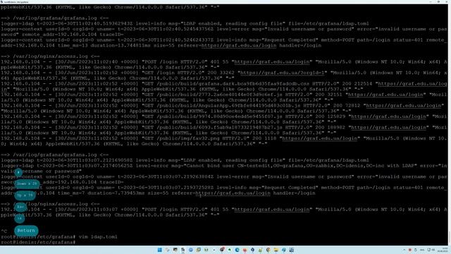 ZABBIX | Grafana | Аутентификация LDAP (Active Directory) Grafana V10.0.1