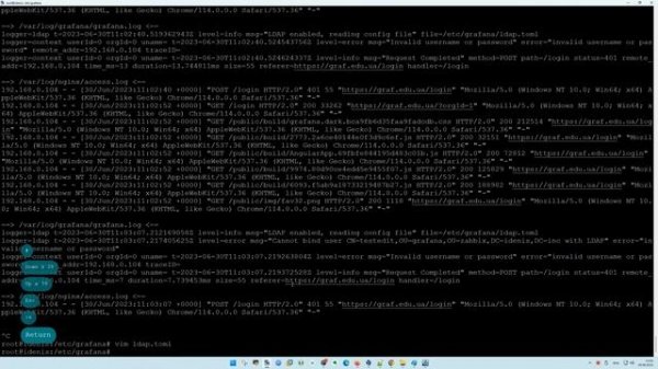 ZABBIX | Grafana | Аутентификация LDAP (Active Directory) Grafana v10.0.1