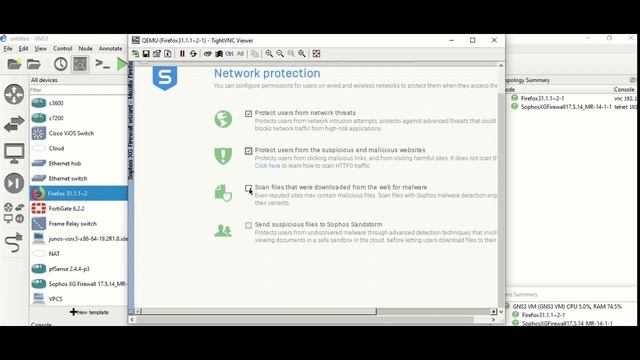 Importing Sophos XG Firewall into GNS3!!! смотреть онлайн