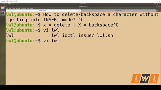 015 - How to delete/backspace a character? | VIM Editor смотреть онлайн