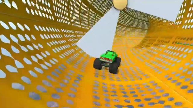 🔥Monster Truck Impossible Mega Ramp Stunt racing simulator gameplay 🔥 - Android Game 🛻 смотреть онлайн