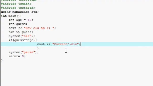 C++ Programming Tutorial - 4 - If and Else Statements смотреть онлайн