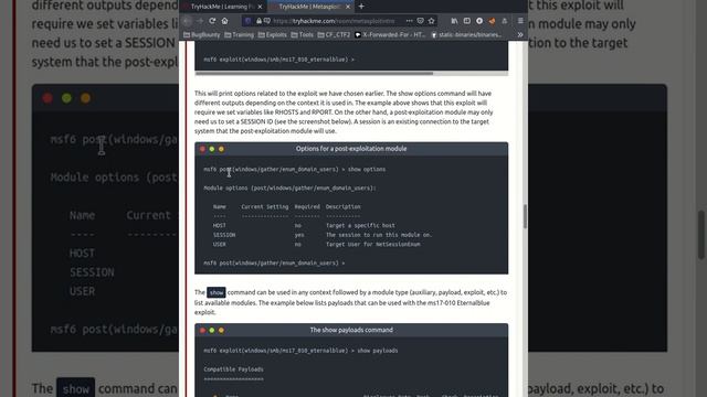 TryHackMe Metasploit Introduction Walkthrough | Jr Penetration Tester Path смотреть онлайн