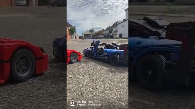 The LEGO Technic Senna GT-R is A track Monster!!! 🔥🔥💪 смотреть онлайн