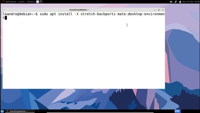 Atualizando o MATE no Debian Stretch смотреть онлайн