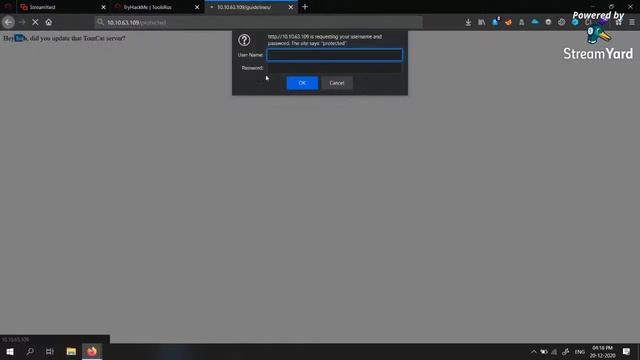 TryHackMe - ToolsRus смотреть онлайн