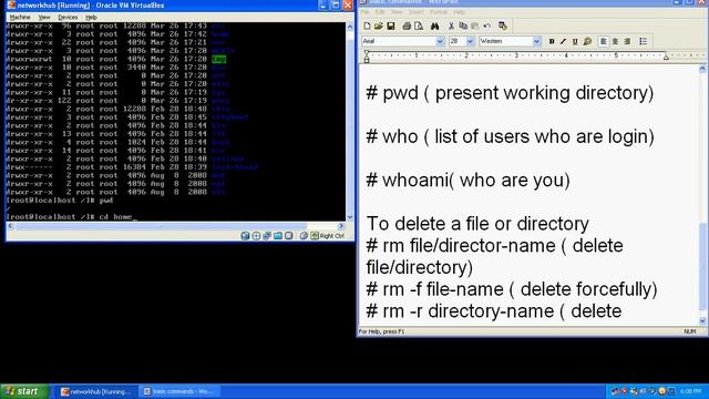 Network Hub Demo RHCE Lecture 4: Basic Commands смотреть онлайн
