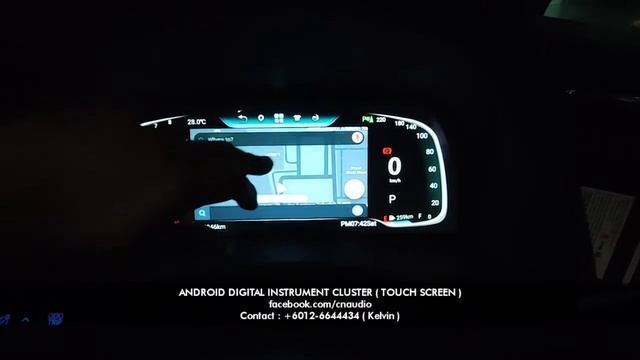 ANDROID DIGITAL INSTRUMENT CLUSTER смотреть онлайн