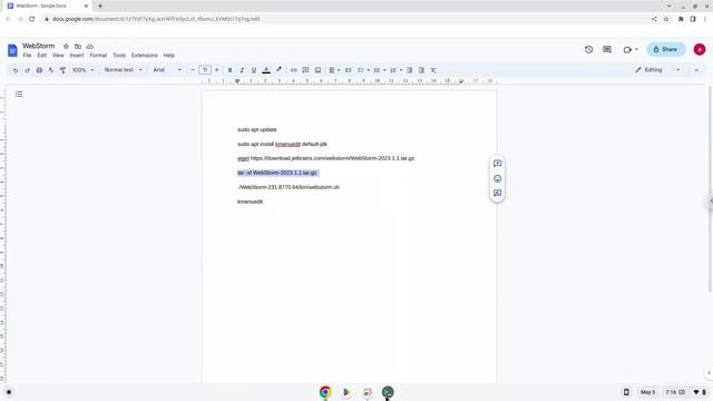 How to install WebStorm on a Chromebook in 2023 смотреть онлайн
