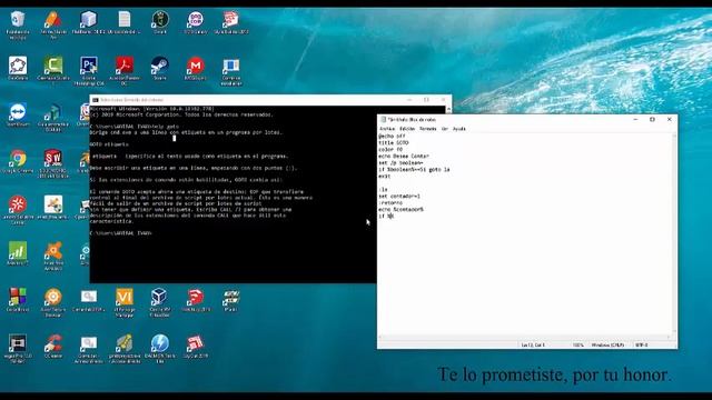 Aprende a programar CMD: Goto смотреть онлайн