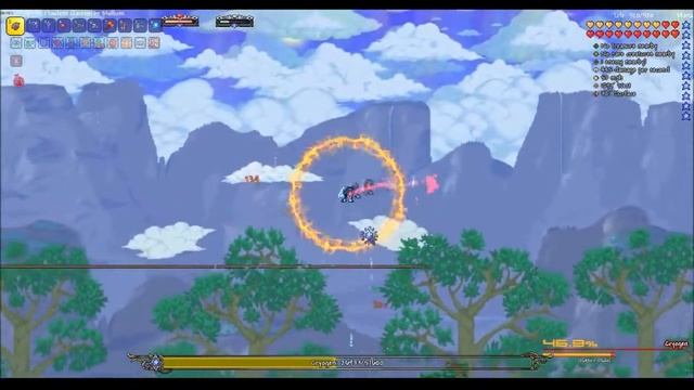 Terraria Calamity Mod | Cryogen (Rogue/Death Mode) смотреть онлайн