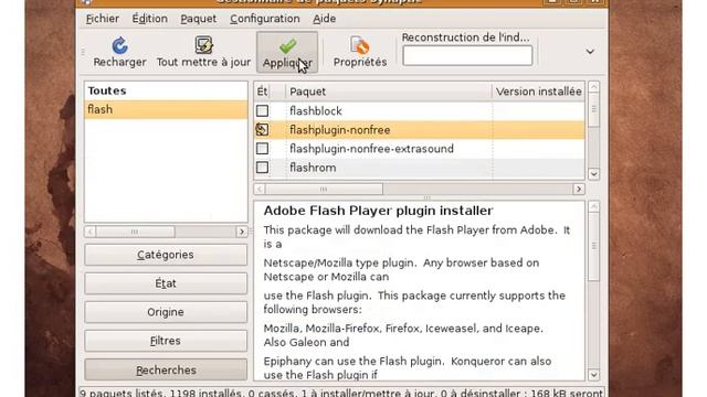 Installer le flash Ubuntu смотреть онлайн
