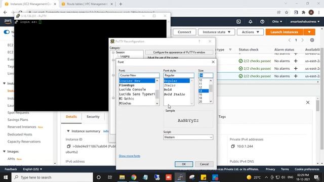 Accessing private ec2 instance form public EC2 & internet in private EC2, NatInstance, New console смотреть онлайн