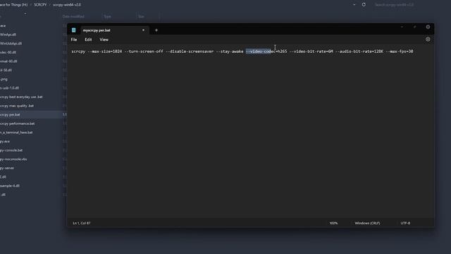 SCRCPY Maximum Performance Settings | SCRCPY BEST Quality Settings for older devices. смотреть онлайн