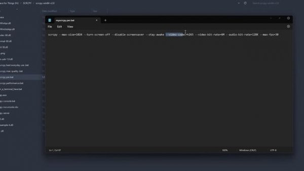 SCRCPY Maximum Performance Settings | SCRCPY BEST Quality Settings for older devices.