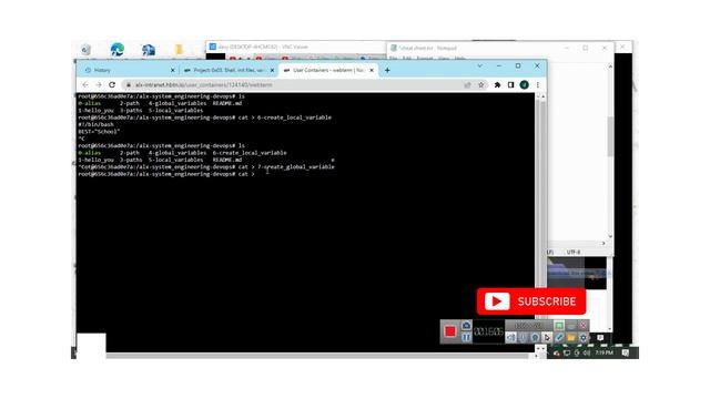 alx 0x03 Shell, init files, variables and expansions part 2 смотреть онлайн