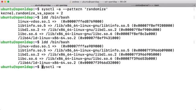 Linux Security and ASLR - Address Space Layout Randomization смотреть онлайн