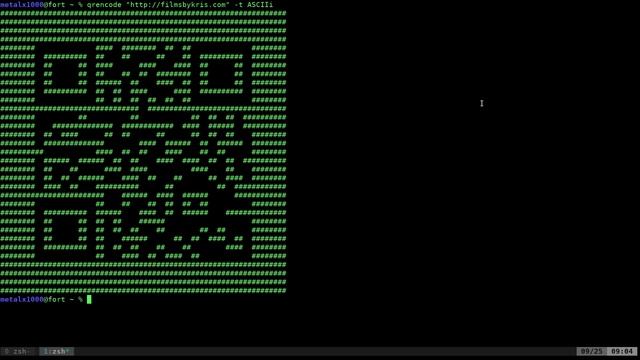 QR Barcodes Linux Shell qrencode Script BASH Tutorial смотреть онлайн