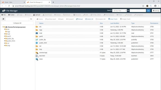 How to change file permissions in File Manager смотреть онлайн