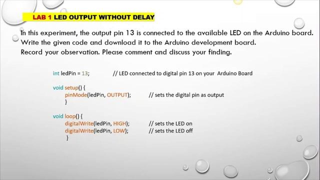 Week 6 Arduino Programming Lab 1 IO смотреть онлайн