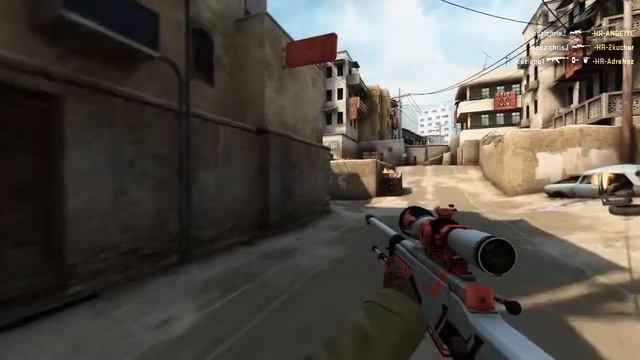 chrisJ vs Hellraisers. 4 AWP KILLS! смотреть онлайн