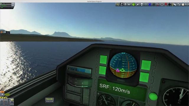 Flaying round KSC bay in IVA with head tracking and scatter смотреть онлайн