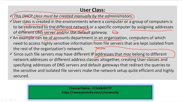 DHCP Classes !! What are the Classes !! Differences Between the Classes !! HINDI !! смотреть онлайн