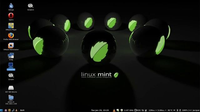 Gnome3 on Linuxmint Nadia 14.1 Mate Edition смотреть онлайн
